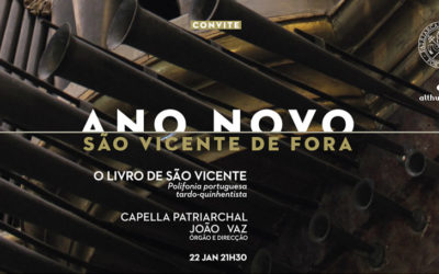 Concerto de ANO NOVO 2018 | Igreja de São Vicente de Fora