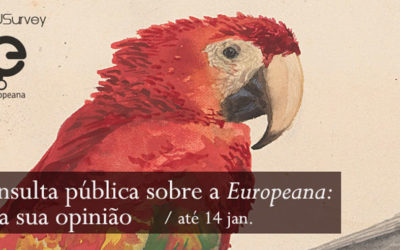 Consulta pública sobre a «Europeana» | Dê a sua opinião ! | até 14 de janeiro