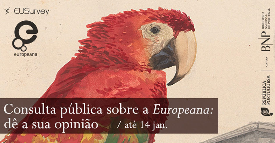 Consulta pública sobre a «Europeana» | Dê a sua opinião ! | até 14 de janeiro