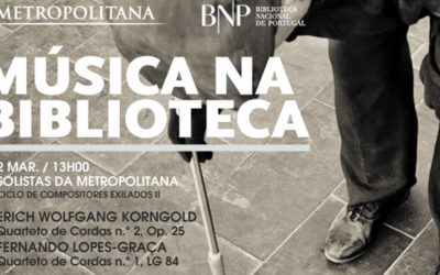 Concerto | Solistas da Orquestra Metropolitana de Lisboa | Korngold / Lopes-Graça | 2 mar