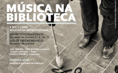 Música na Biblioteca – Solistas da Orquestra Metropolitana de Lisboa