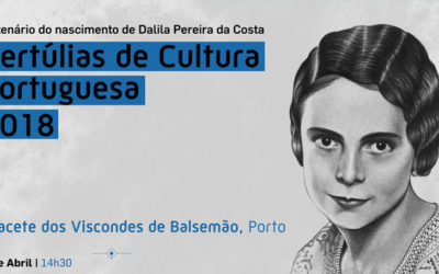 Tertúlias de Cultura Portuguesa 2018