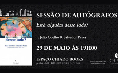 88ª Feira do Livro – Está alguém desse lado? – Sessão de Autógrafos com João Coelho & Salvador Peres