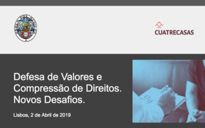 Conferência Defesa de Valores e Compressão de Direitos – 2 de abril, 18h30 – Ordem dos Médicos