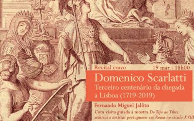 Recital cravo / Visita guiada | Terceiro Centenário da Chegada de Domenico Scarlatti a Lisboa | 19 mar. | 18h00 | BNP