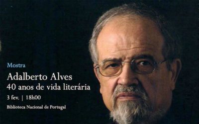 Mostra | Adalberto Alves: 40 anos de vida literária | 3 fev. | 18h00 | BNP