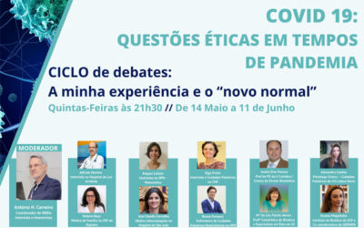 8º Debate – Questões éticas em tempo de pandemia pelo COVID-19