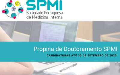 Propina de Doutoramento da SPMI 2020 – Estão abertas as candidaturas à Propina de Doutoramento, até dia 30 de Setembro