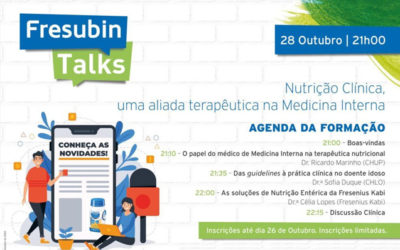 Webinar Nutrição Clínica, um aliada Terapêutica na Medicina Interna