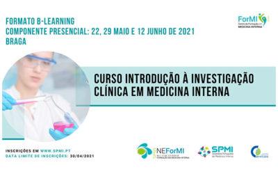 Curso Introdução à Investigação Clínica em Medicina Interna – Inscrições Abertas