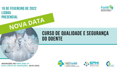 Curso de Qualidade e Segurança do Doente