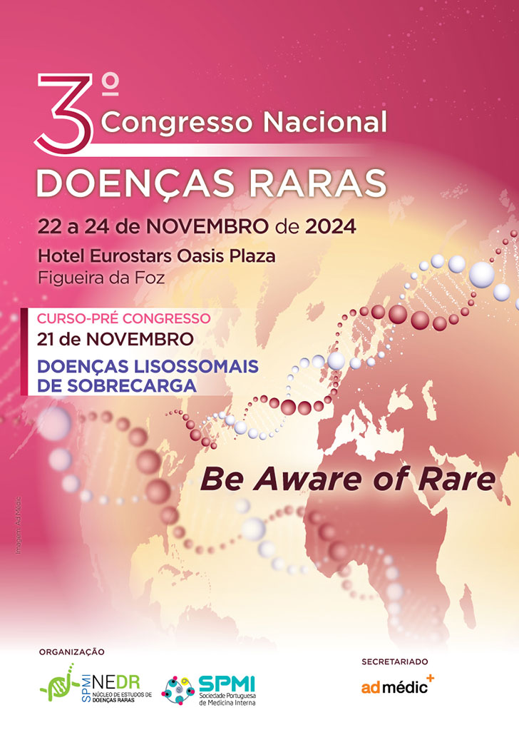 3º Congresso Nacional de Doenças Raras - Inscrições Abertas