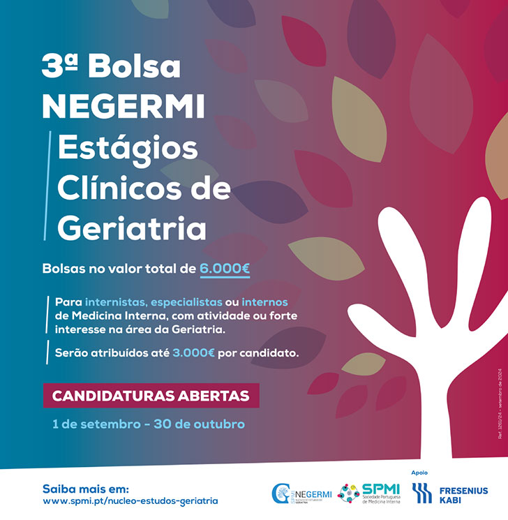 3ª Bolsa NEGERMI para Estágios Clínicos de Geriatria