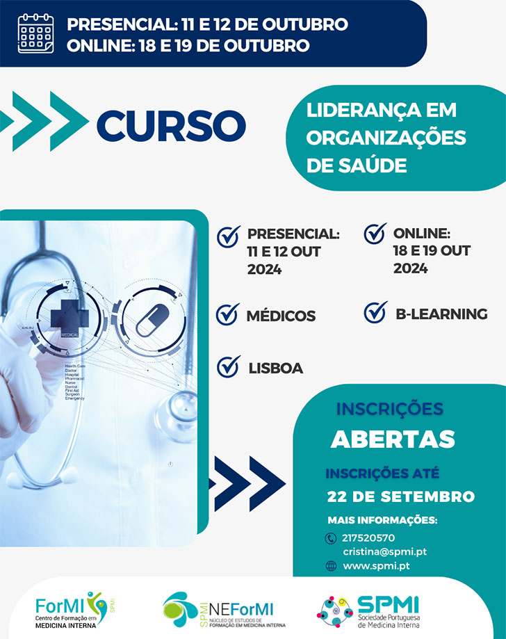 Curso Liderança em Organizações de Saúde - Inscrições Abertas