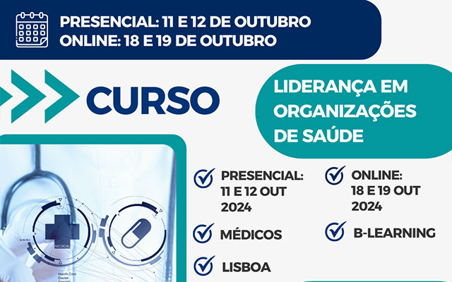 Curso Liderança em Organizações de Saúde – Inscrições Abertas