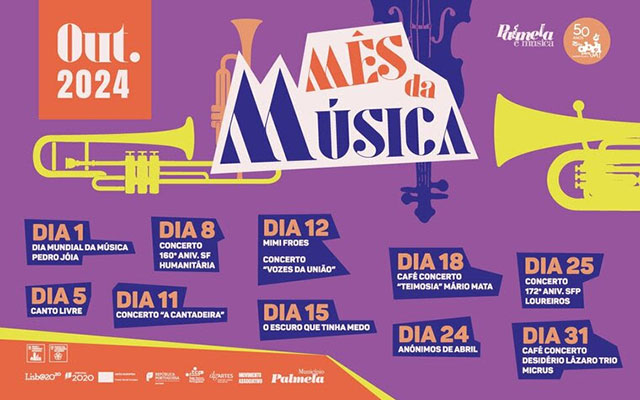 Dia Mundial da Música celebra-se todo o mês de outubro com espetáculos de qualidade para todas/os!