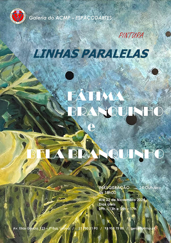 Pintura - Linhas Paralelas - Fátima Branquinho e Bela Branquinho