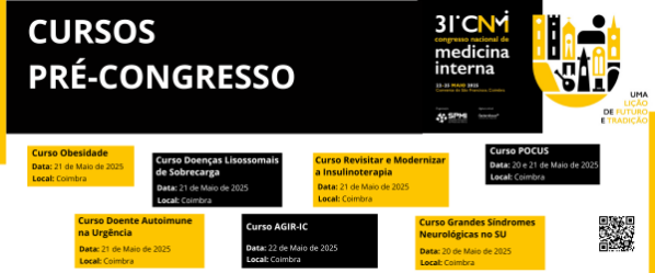 Estão abertas as inscrições para os Cursos Pré-Congresso