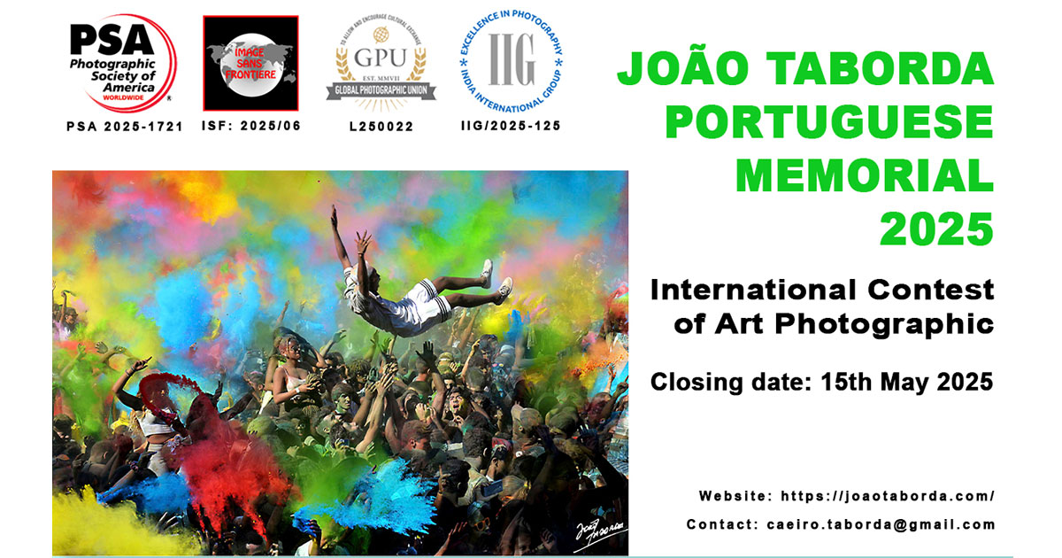 Concurso Internacional de Fotografia "João Taborda Portuguese Salon 2025"